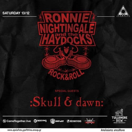 Ronnie Nightingale and the ฮaydocks + special guests :Skull & dawn: - live at Black Temple