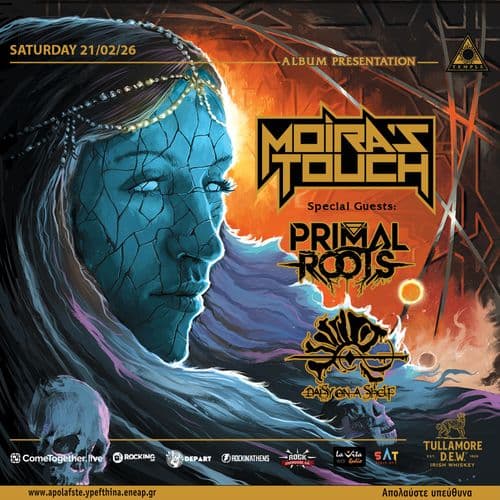 Moira's Touch album Presentation w/ Primal Roots + Daisy on a shelf - live at Black Temple
