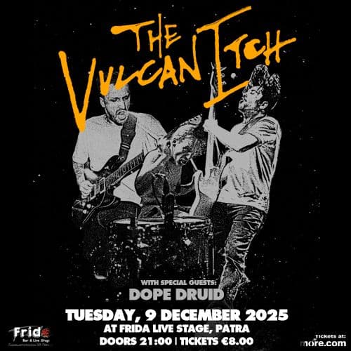 THE VULCAN ITCH & DOPE DRUID || 09.12 LIVE FRIDA PATRA