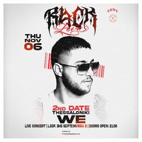 RACK 1% TOUR LIVE ฮฮฮฃฮฃฮฮฮฮฮฮฮ 2ND DATE // 06.11.2025 // WE