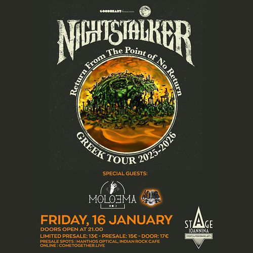 NIGHTSTALKER LIVE AT STAGE IOANNINA!
