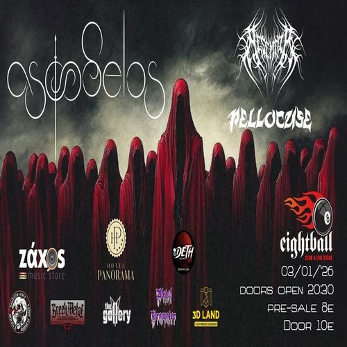 Asfodelos - Aesemnia - Pellocuse LIVE @ Eightball Club