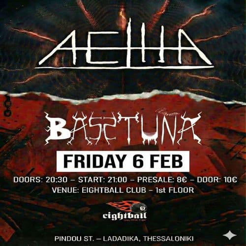 AETHA / BASSTUรA, LIVE @ EIGHTBALL CLUB