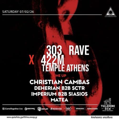 RAW RAVE NUMBERSโ w/ Christian Cambas at Black Temple