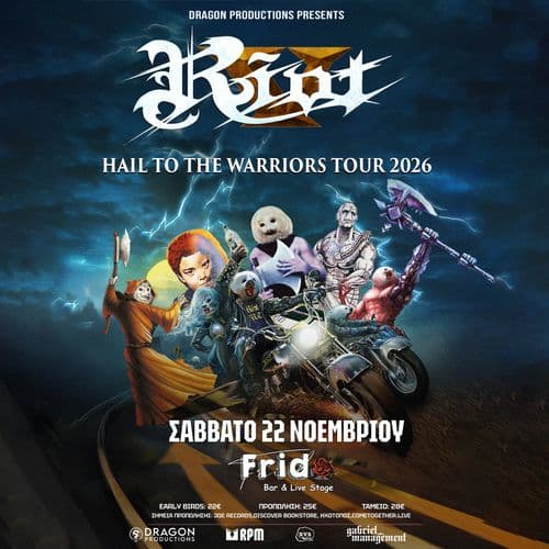 Riot V - 50th Anniversary Tour