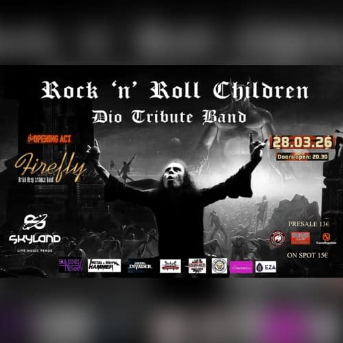 ROCK n’ ROLL CHILDREN (GR DIO Tribute band) & FIREFLY (GR Uriah Heep Tribute band) live in Larissa 28/03/2026