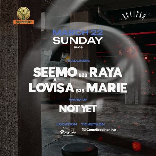 Eclipsò boiler room Sunday 22 march