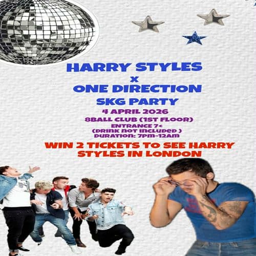 HARRY STYLES x ONE DIRECTION SKG PARTY