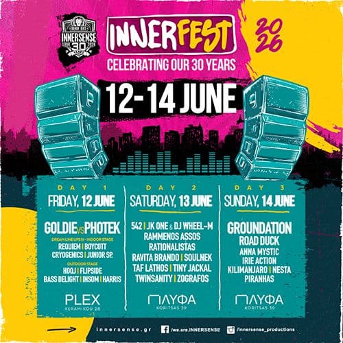 INNERFEST | 12 - 13 - 14 June 2026 | PLEX & ฮ ฮฮฅฮฆฮ