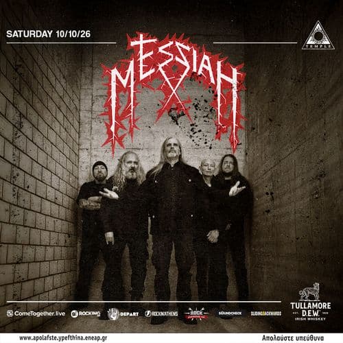 MESSIAH (Switzerland) โ celebrating 35 years "Choir Of Horrors" LIVE at Black Temple | First time in Greece