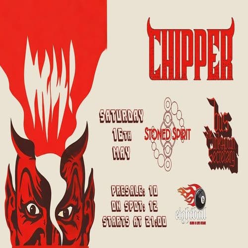 CHIPPER - STONED SPIRIT - BUS Live @8Ball