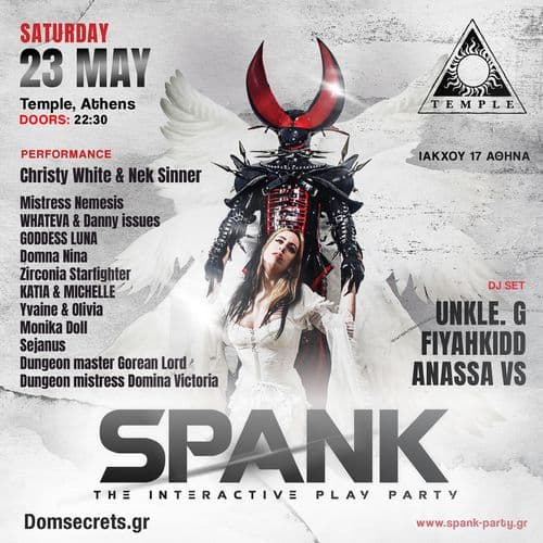 Spankย party at Black Templeย || Doors open 22:30